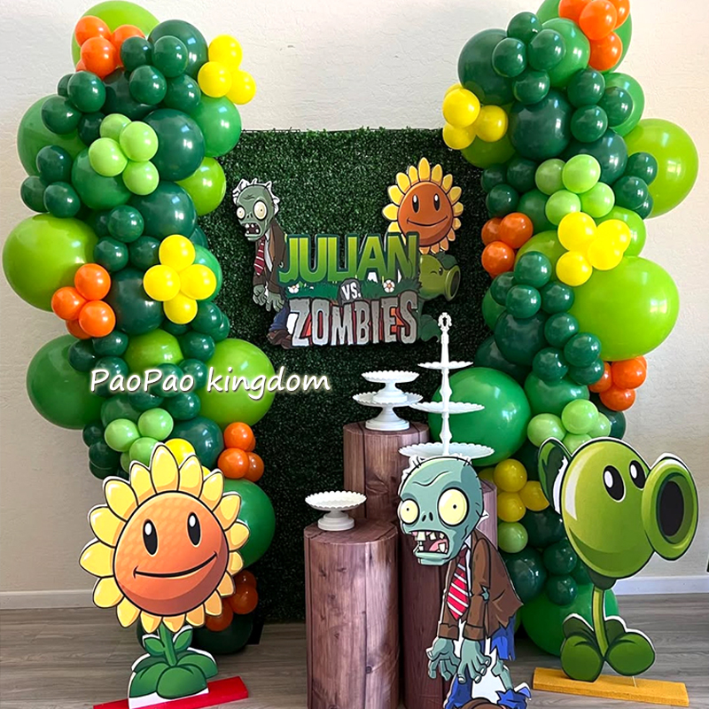 Party Games Bunny - Plants Vs. Z-Zombies Balloons Cartoon Game