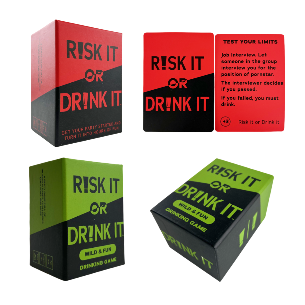 Party Games Adults Drinking - Fun Party Game For College Card