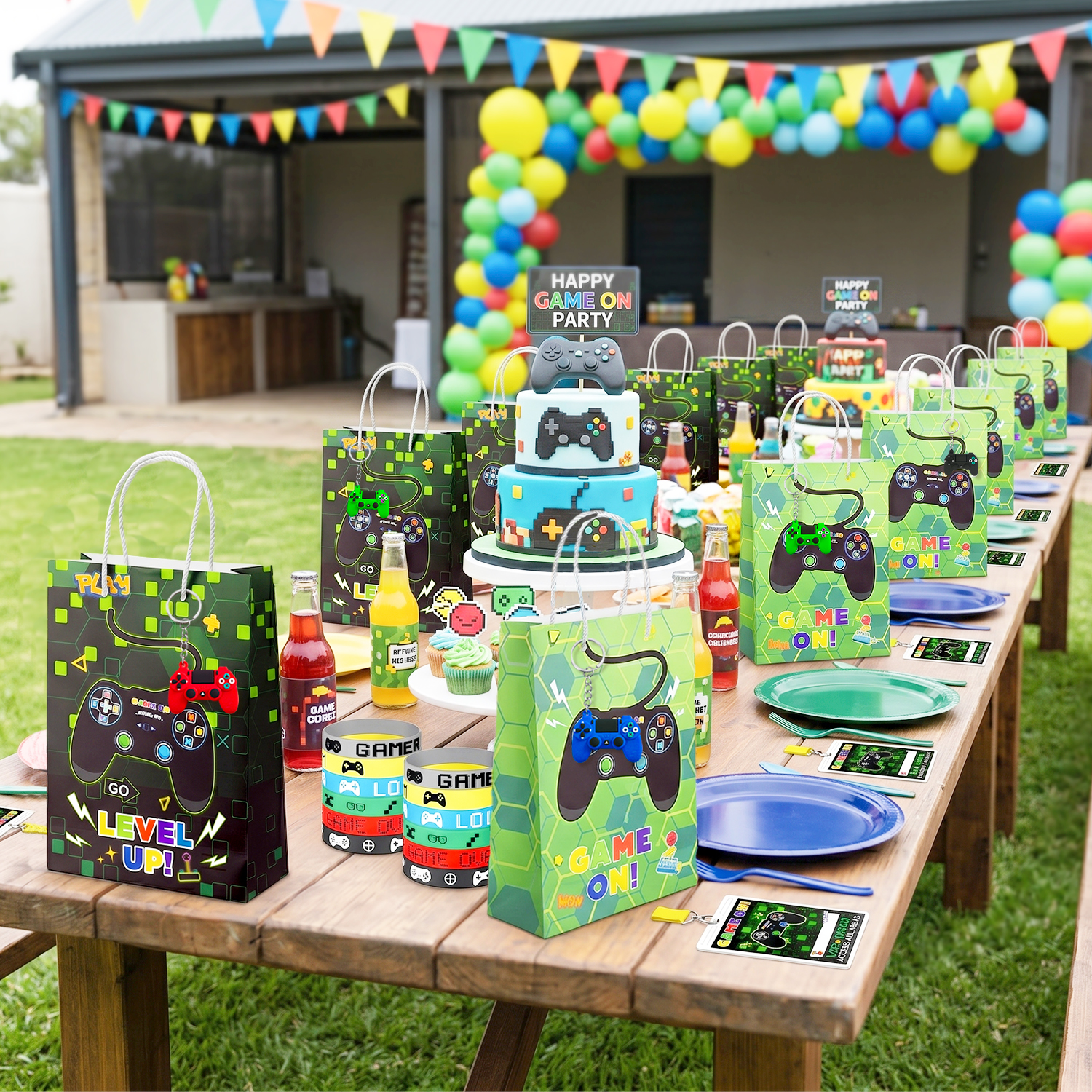 110 Pcs Gamer Party Favors Set - Party Games Game Pass 리뷰 및 가격