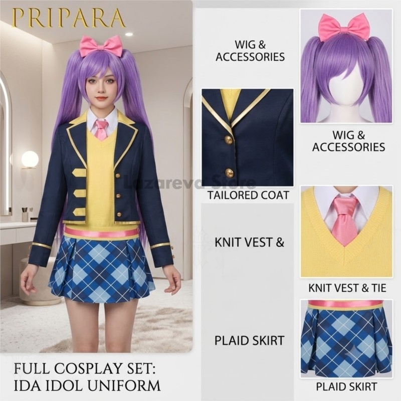 Pripara Manaka Laala Cosplay C - Party Games School 리뷰 및 가격
