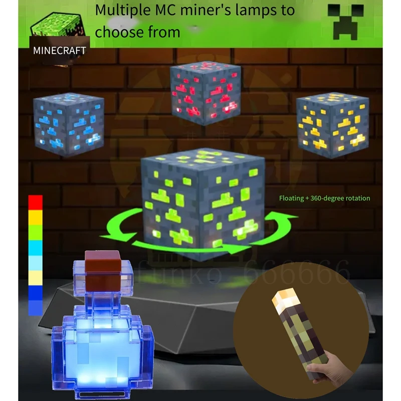 Mini Flashlight Torch Keychain - Party Games Minecraft 리뷰 및 가격