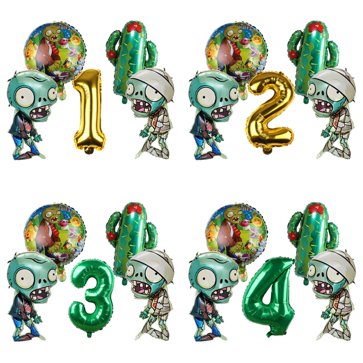 Plants vs Zombies Game Balloon - Party Games Bunny 리뷰 및 가격