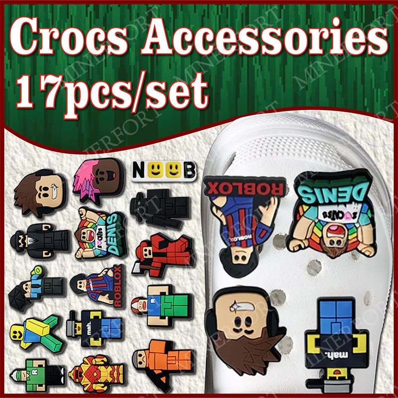 Robloxed Crocs Charms Cute Gam - Party Games Graduation Ideas 리뷰 및 가격