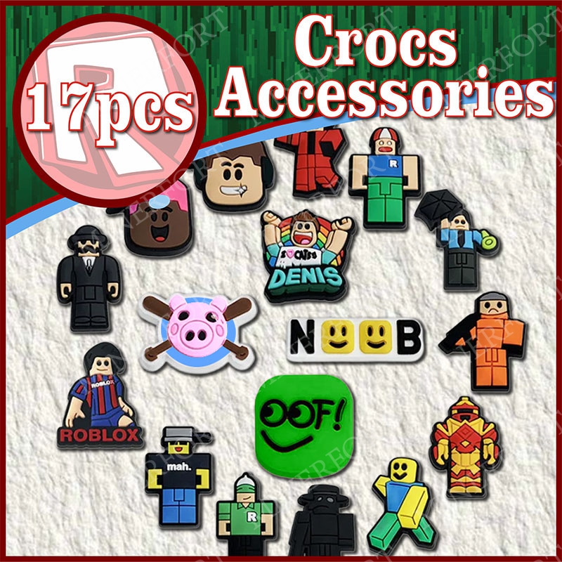 Robloxed Crocs Charms Cute Gam - Party Games Graduation Ideas 리뷰 및 가격