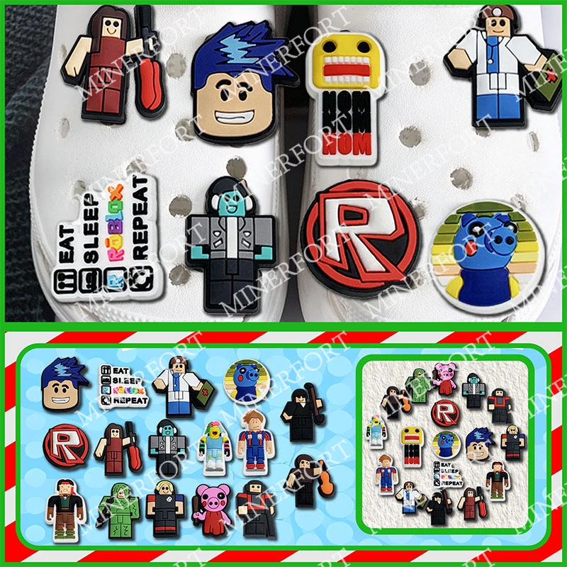 Robloxed Crocs Charms Cute Gam - Party Games Graduation Ideas 리뷰 및 가격