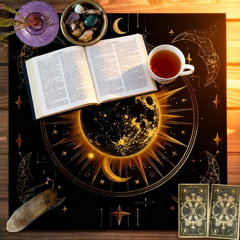Zodiac Pattern Tarot Cloth - S - Zodiac Party Games 리뷰 및 가격