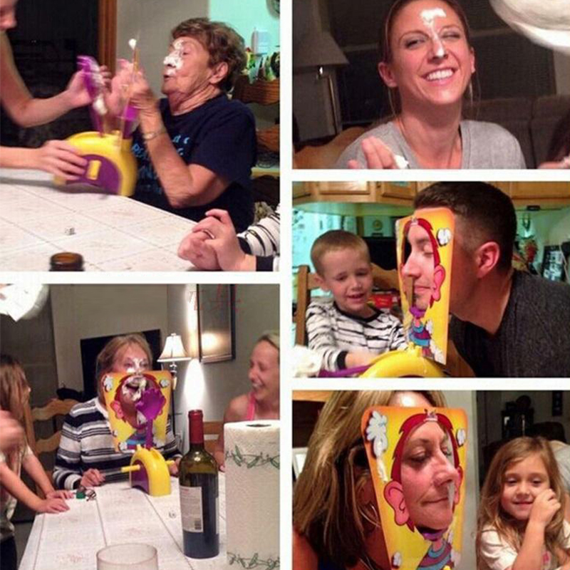 Pie Cream Face Game Family Par - Party Games Kids And Adults 리뷰 및 가격