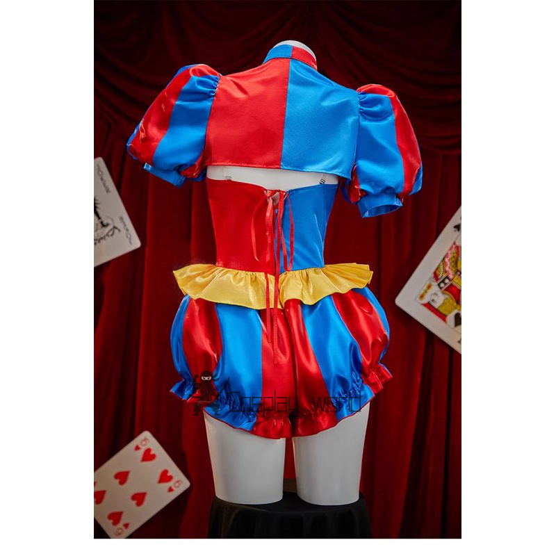 Newly Pomni Cosplay Costume fo - Party Games Name 리뷰 및 가격