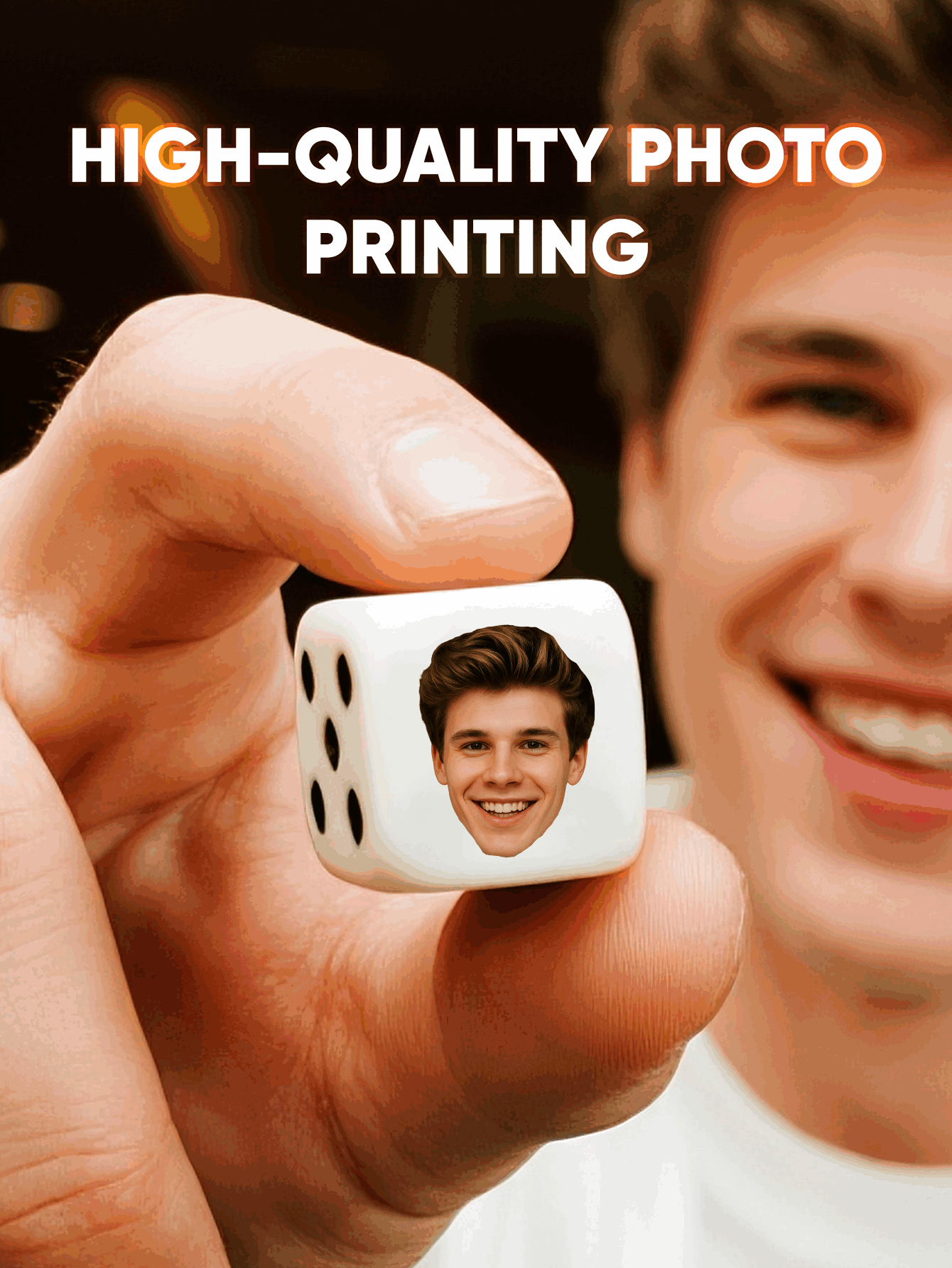 Custom Face Dice Personalized  - Party Games Birthday 리뷰 및 가격