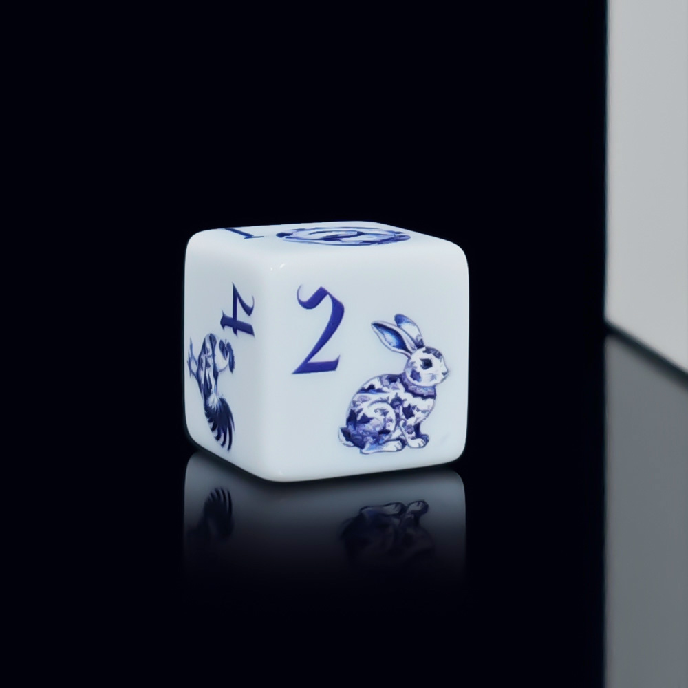 12Pcs 16MM D6 Printed Acrylic  - Zodiac Party Games 리뷰 및 가격