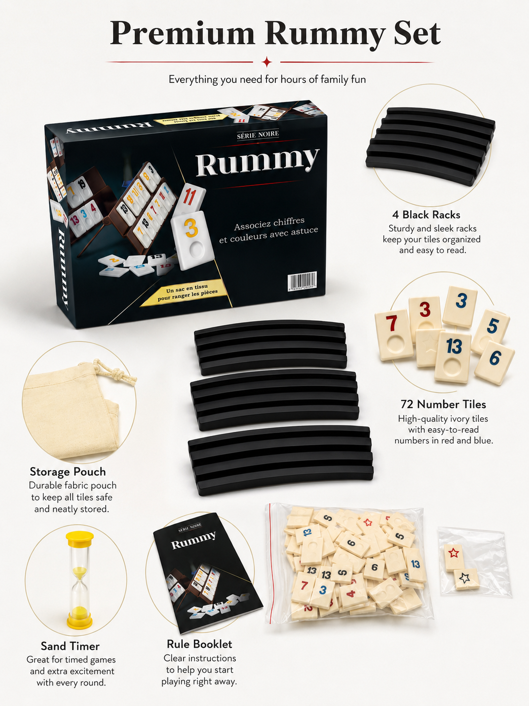 Rummy Board Game, Classic Numb - Party Games Kids And Adults 리뷰 및 가격