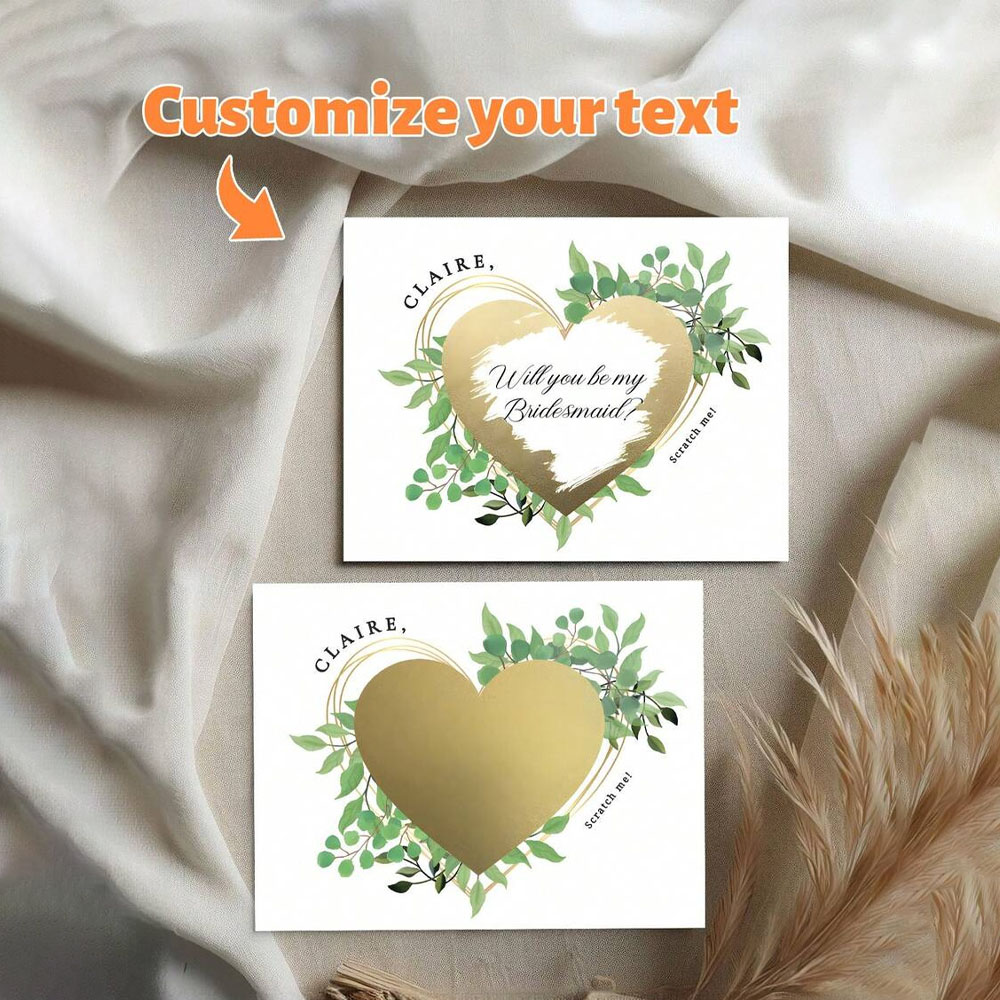 1 Piece of Bridesmaid Invitati - Party Games Name 리뷰 및 가격