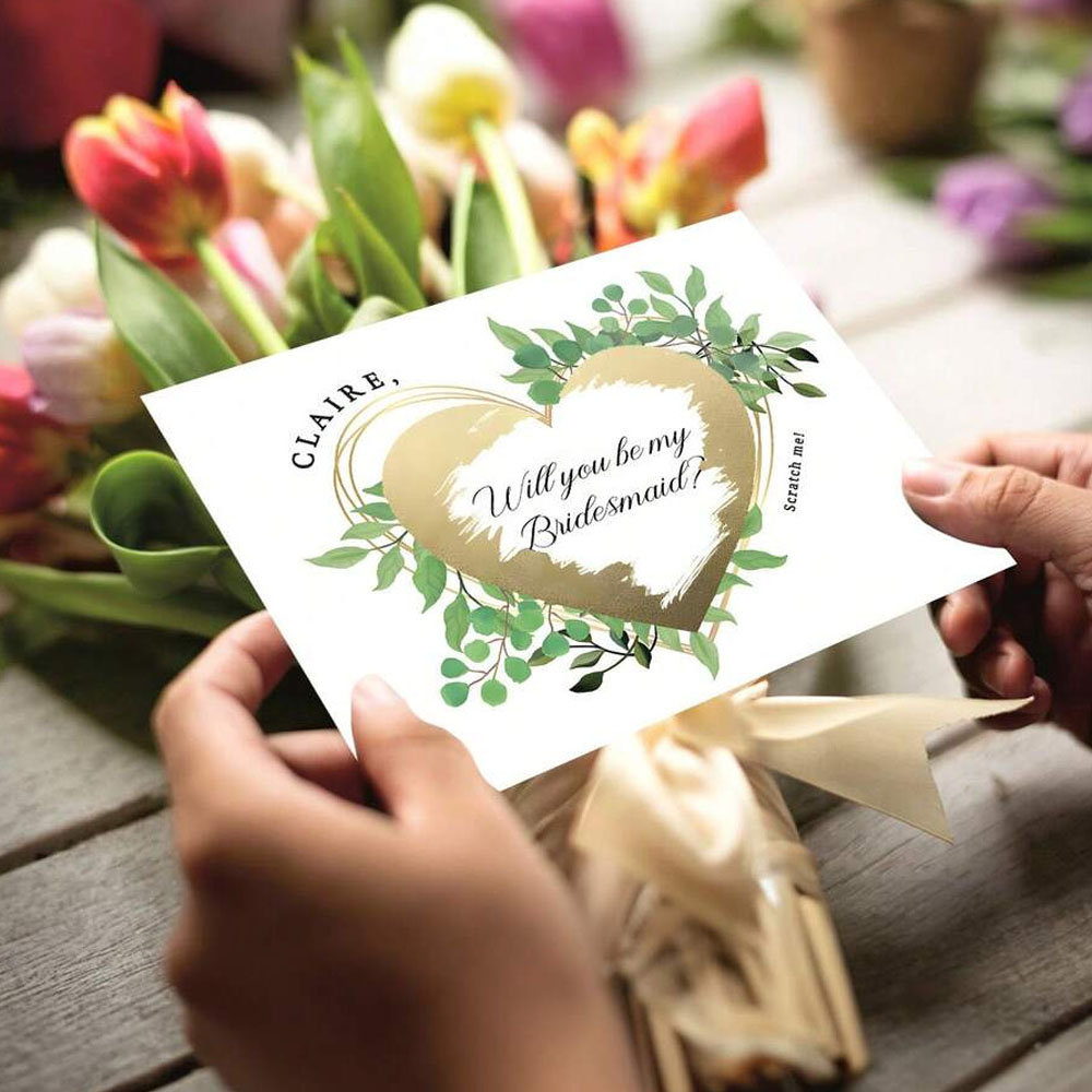 1 Piece of Bridesmaid Invitati - Party Games Name 리뷰 및 가격