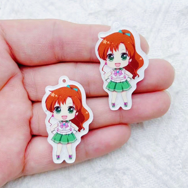 10pcs Acrylic Cartoon Accessor - Party Games Birthday 리뷰 및 가격