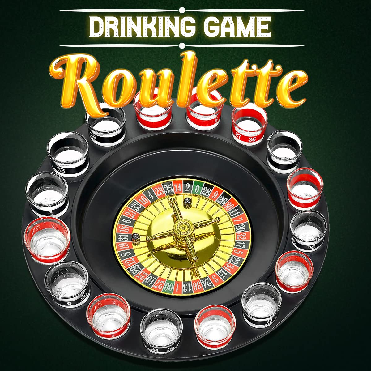 16 Cups Rotating Drinking Game - Party Games Adults Drinking 리뷰 및 가격