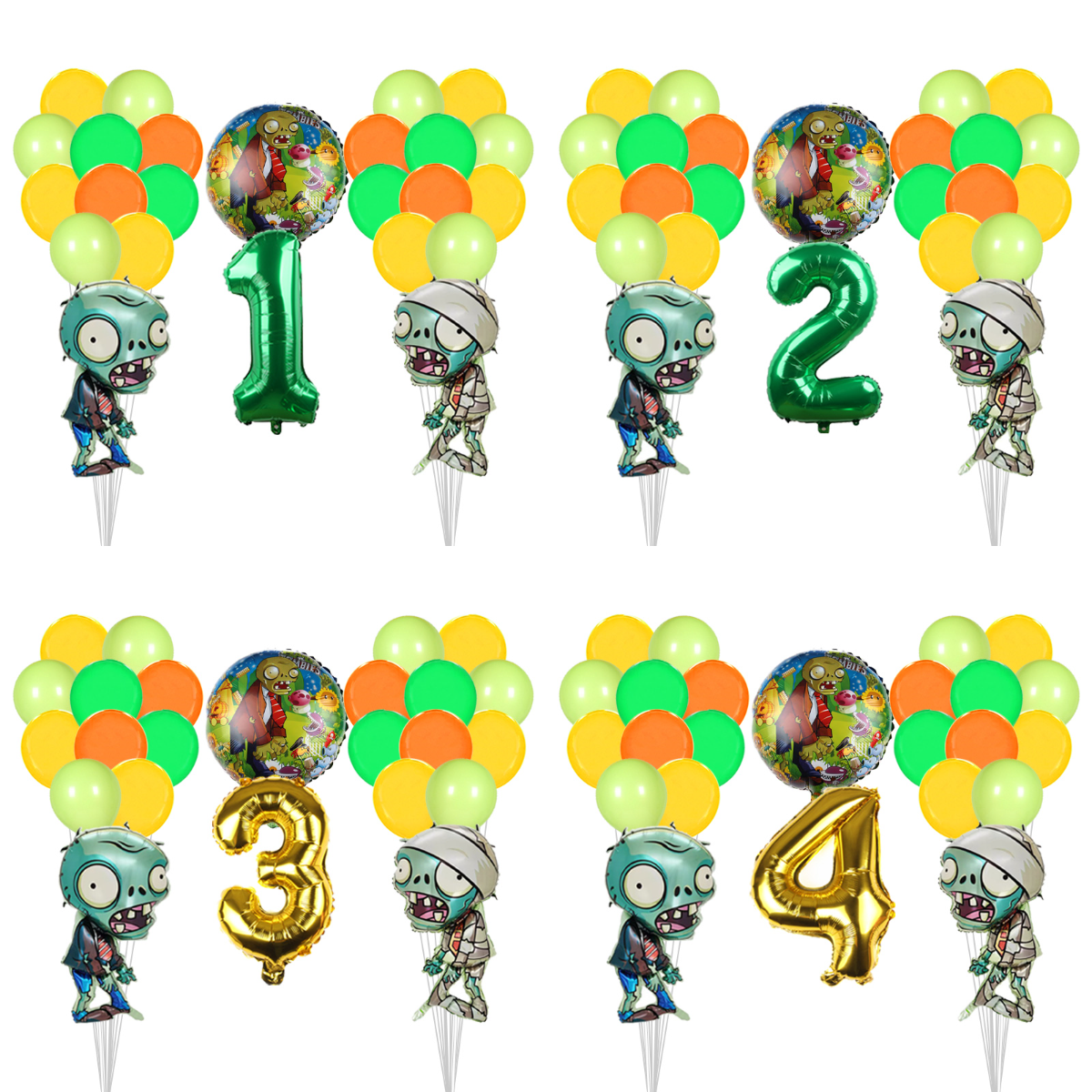 Plants vs Zombies Game Balloon - Party Games Bunny 리뷰 및 가격