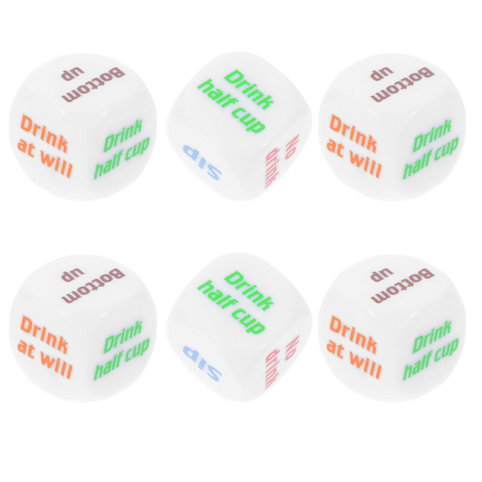 6 Pcs Adult Drinking Games Bac - Party Games Adults Drinking 리뷰 및 가격