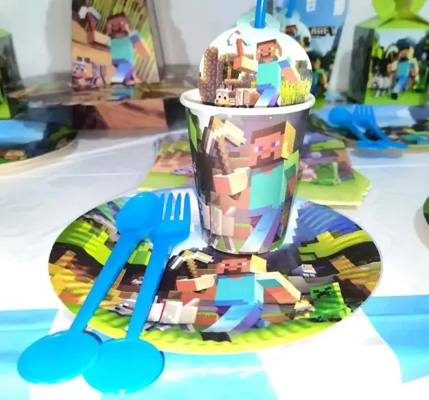 Hot Minecrafte Party Decoratio - Party Games Minecraft 리뷰 및 가격