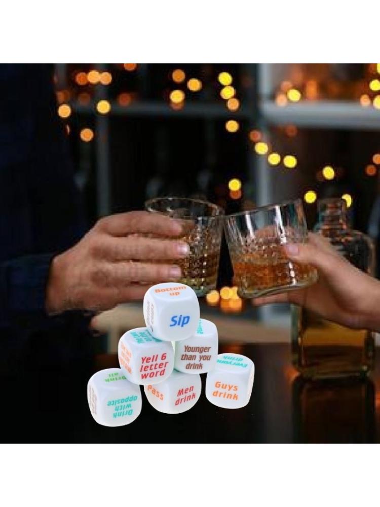   6Pcs 25mm Adult Drinking Par - Party Games Adults Drinking 리뷰 및 가격