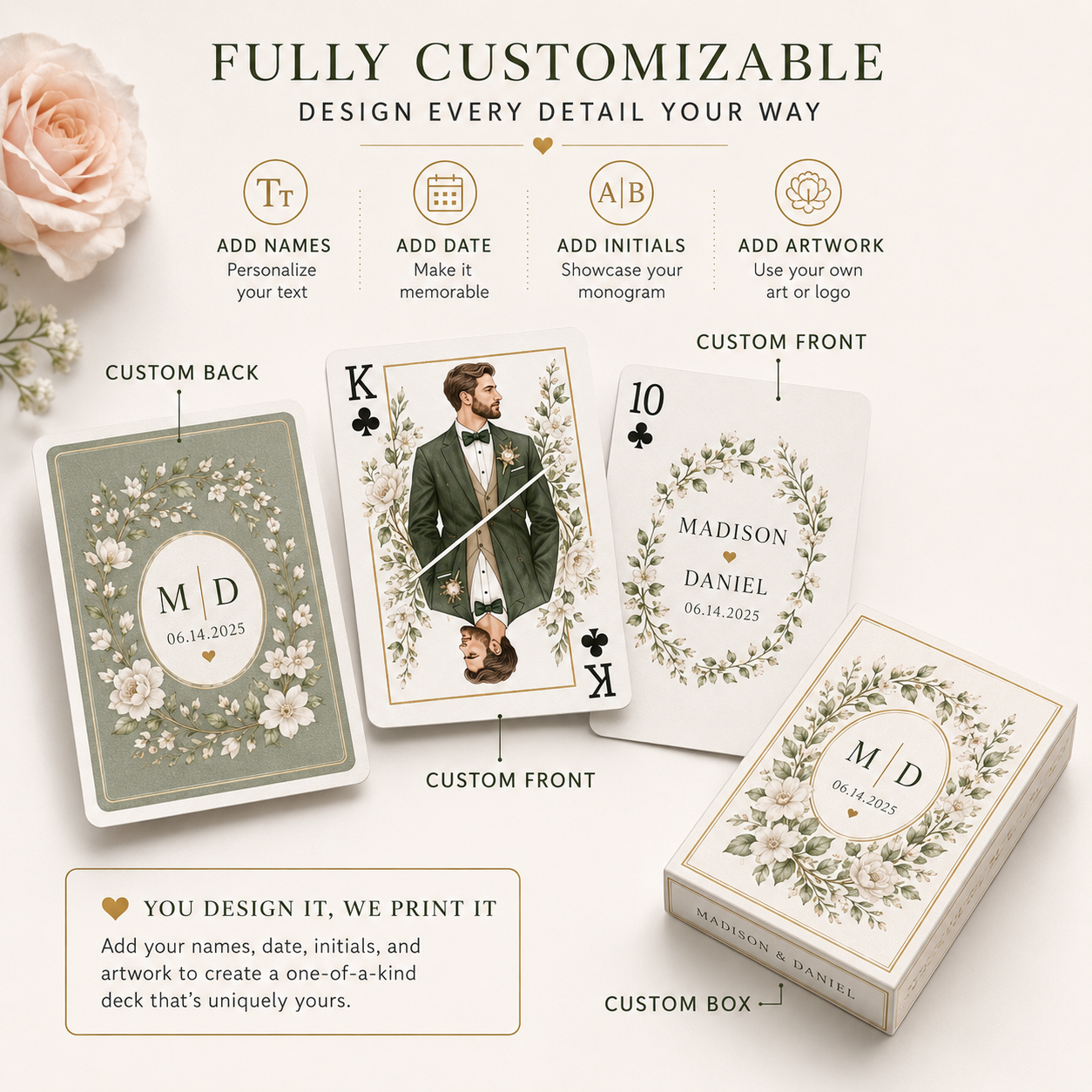 Custom Poker Playing Cards Per - Party Games Girls Night 리뷰 및 가격