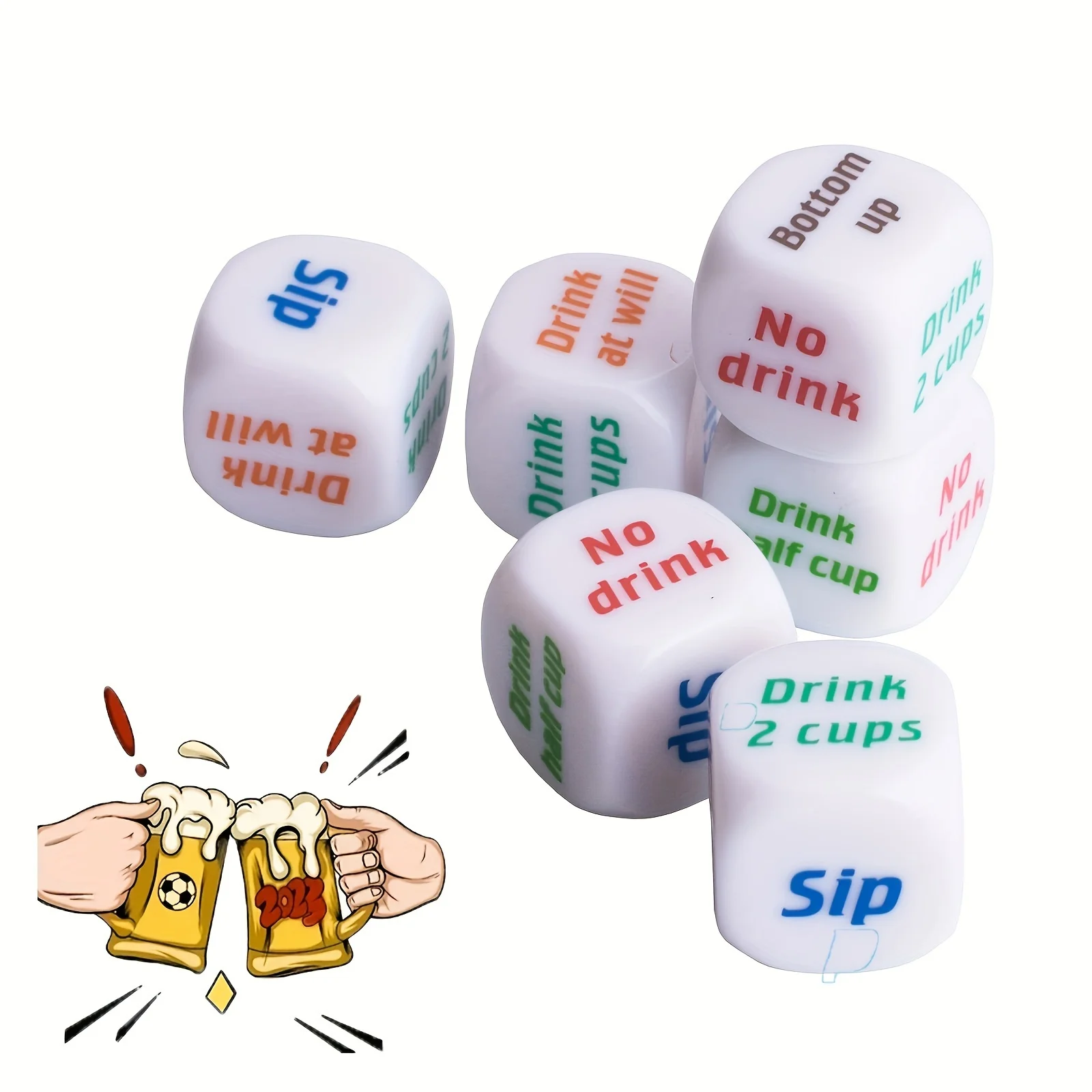 Adult Party Instruction Dice S - Party Games Adults Drinking 리뷰 및 가격