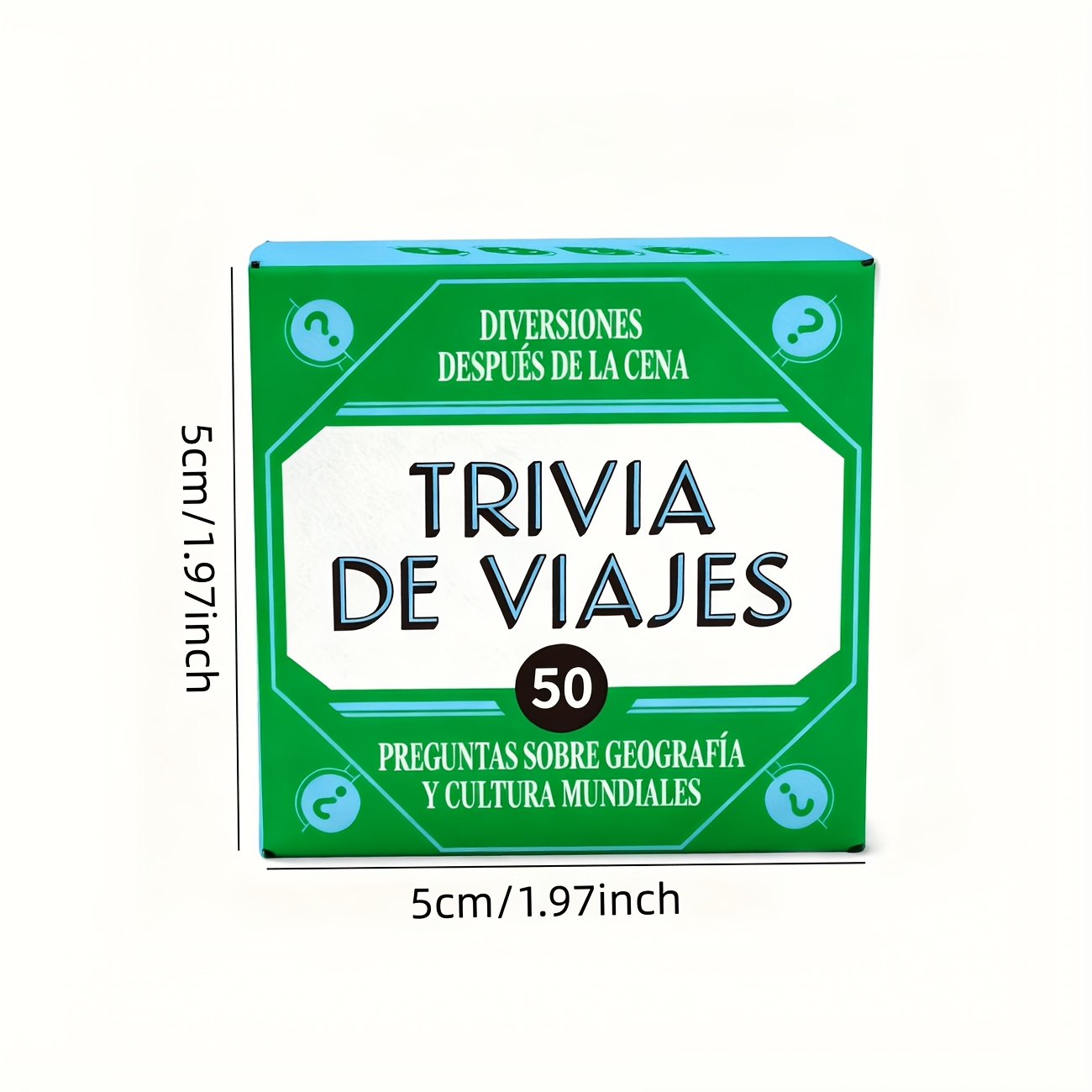Mini Size Spanish Travel Trivi - Party Games Quiz Questions 리뷰 및 가격