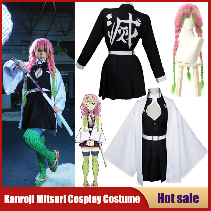 Anime Kanroji Mitsuri Cosplay  - Party Games Kids And Adults 리뷰 및 가격