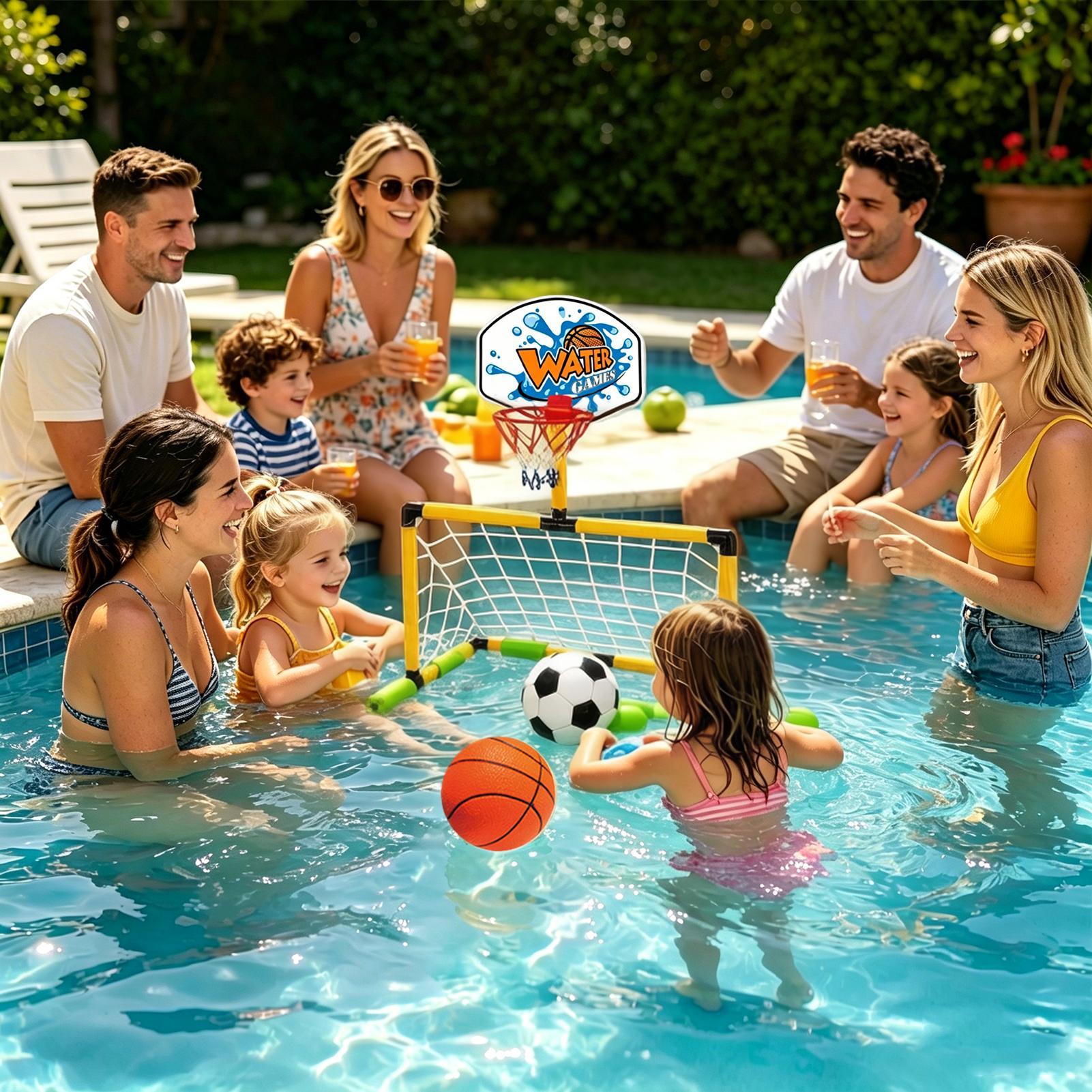 Pool Basketball Hoop 2-in-1 So - Party Games Kids And Adults 리뷰 및 가격