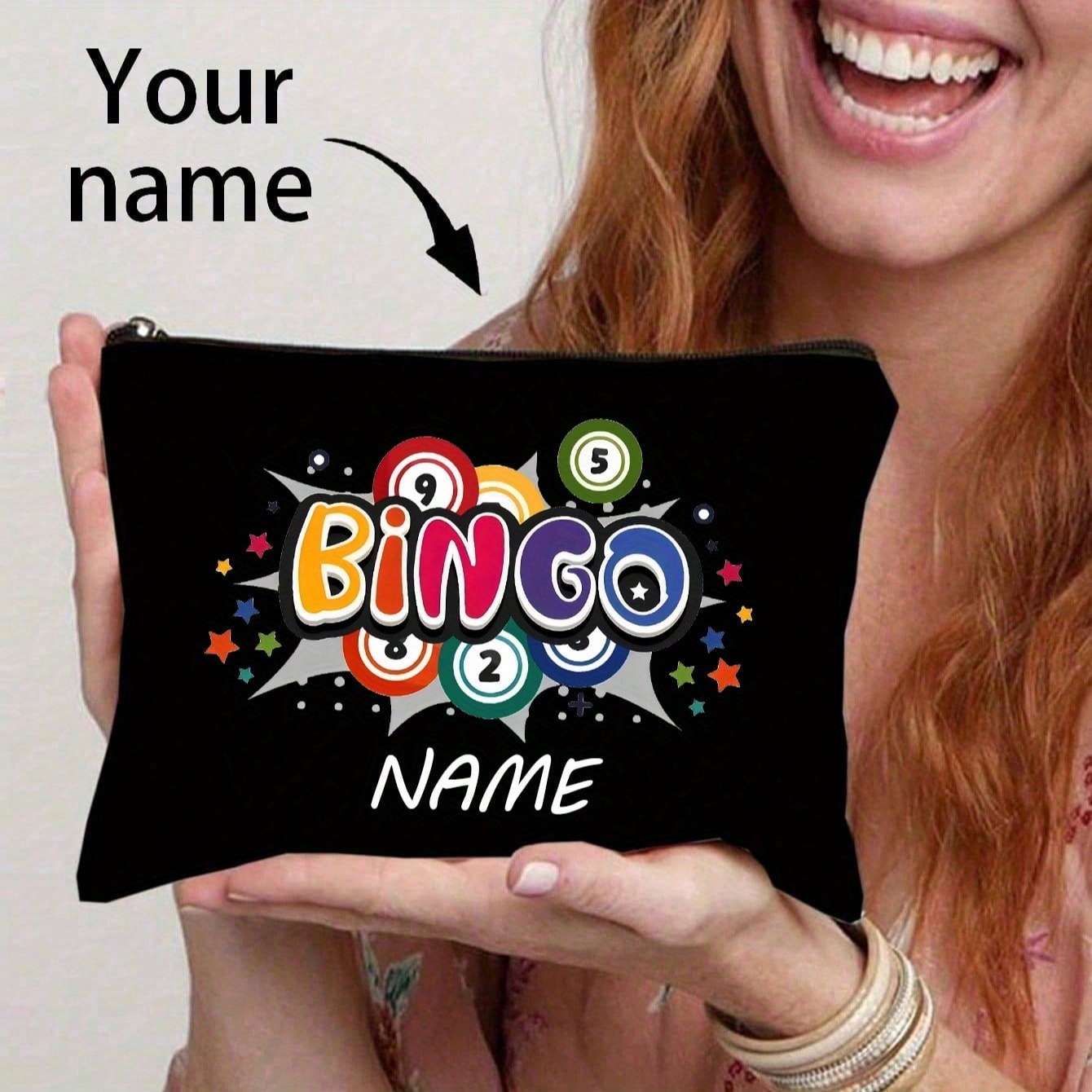 Personalized Bingo Game Tote B - Party Games Name 리뷰 및 가격