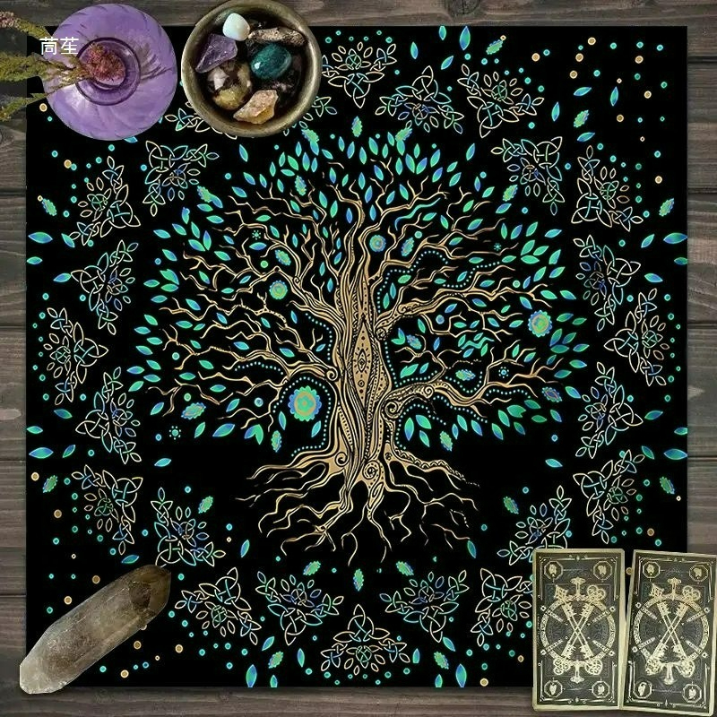 1pc Tarot Card Tablecloth, 12  - Zodiac Party Games 리뷰 및 가격