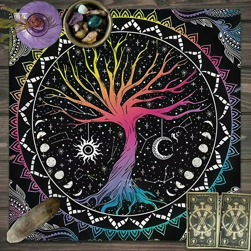1pc Tarot Card Tablecloth, 12  - Zodiac Party Games 리뷰 및 가격