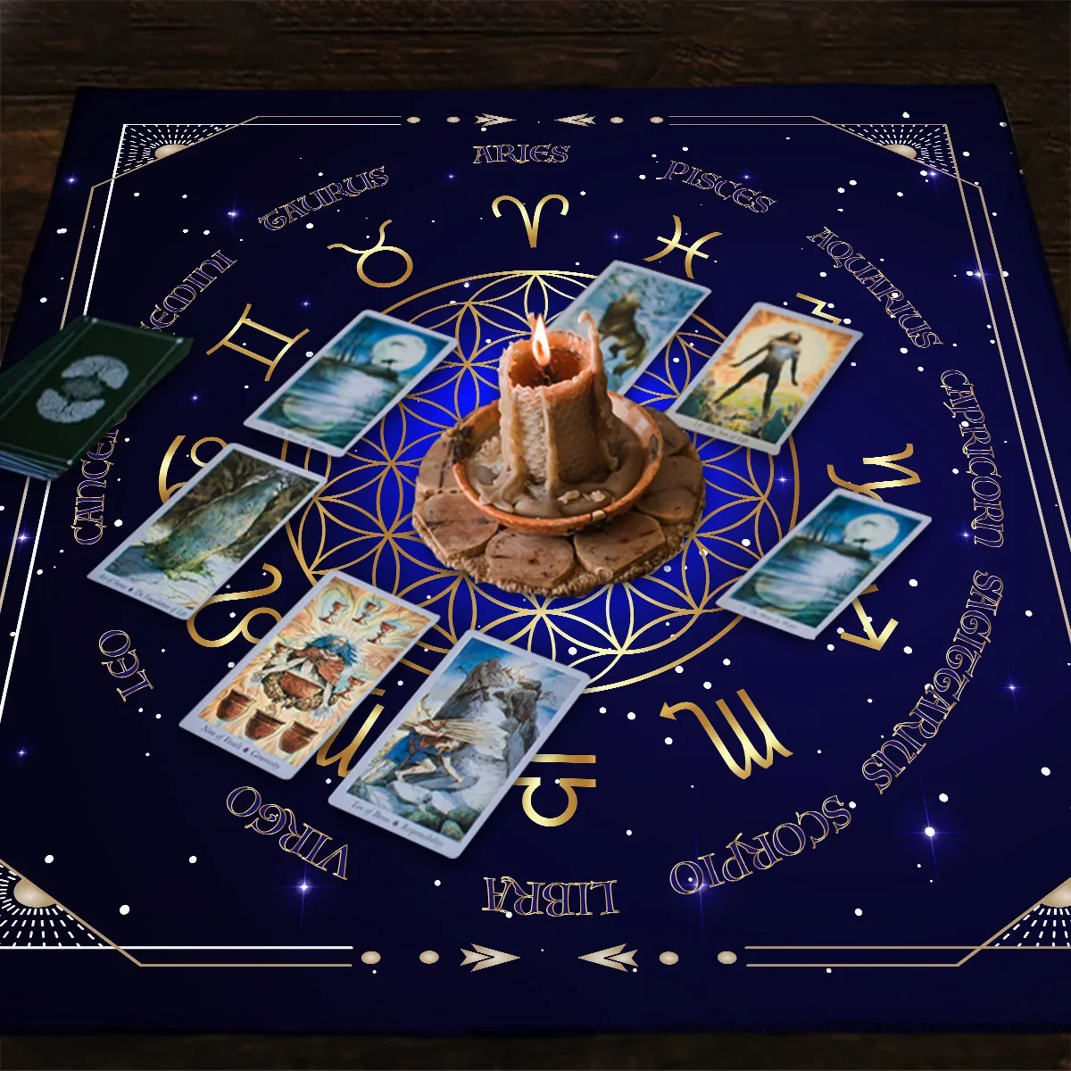 Wheel Of The Zodiac Tarot Tabl - Zodiac Party Games 리뷰 및 가격