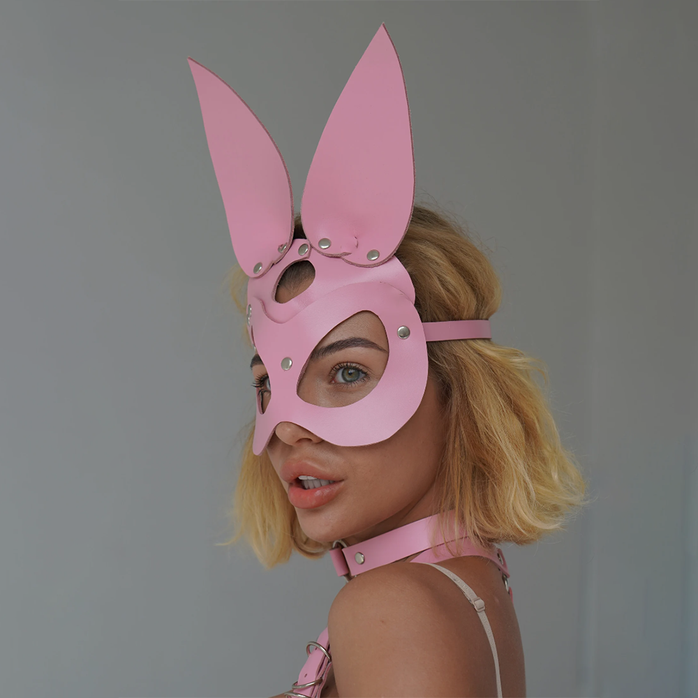 Bunny Mask Rabbit Ears Half Ma - Party Games Bunny 리뷰 및 가격