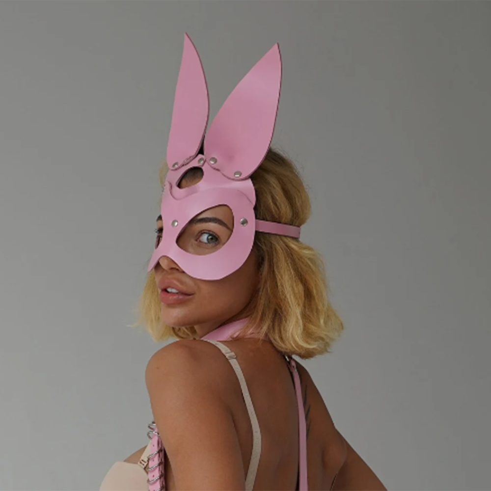Bunny Mask Rabbit Ears Half Ma - Party Games Bunny 리뷰 및 가격