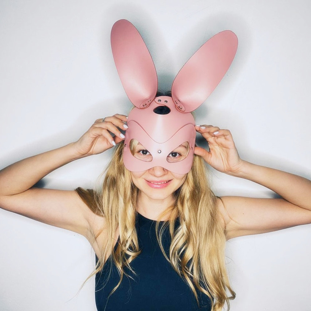 Bunny Mask Rabbit Ears Half Ma - Party Games Bunny 리뷰 및 가격