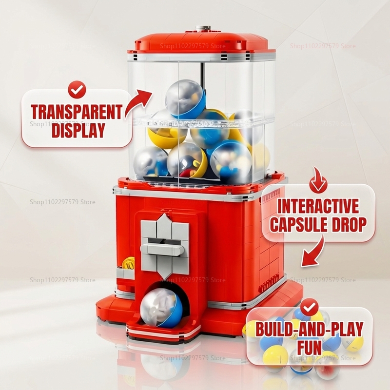 1343 PCS Vending Machine Build - Party Games Easter For Kids 리뷰 및 가격