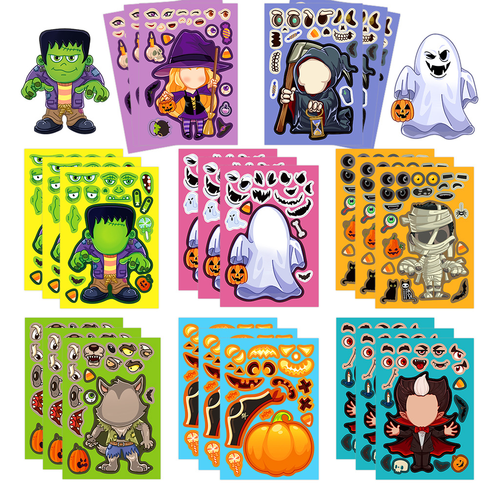 8pcs/pack Cartoon Halloween St - Party Games Instagram 리뷰 및 가격