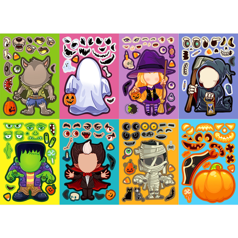 8pcs/pack Cartoon Halloween St - Party Games Instagram 리뷰 및 가격
