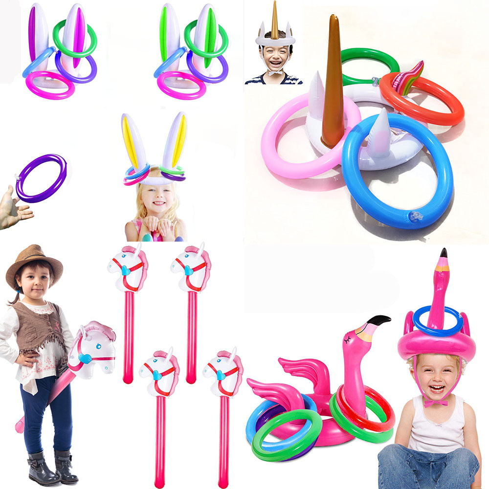 Inflatable Horsehead Stick Uni - Party Games Bunny 리뷰 및 가격