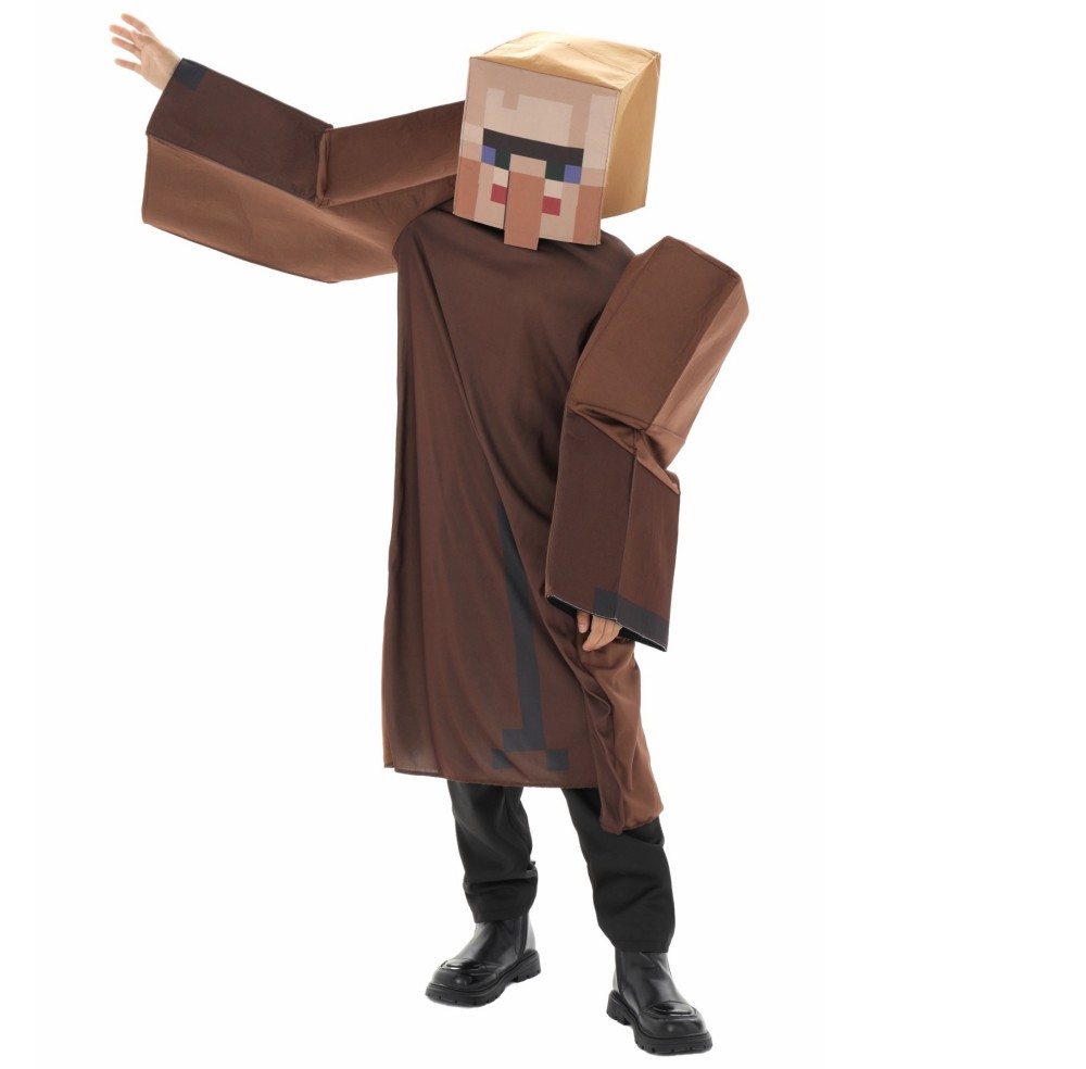 Boys Craft Villager Costume Ga - Party Games Minecraft 리뷰 및 가격