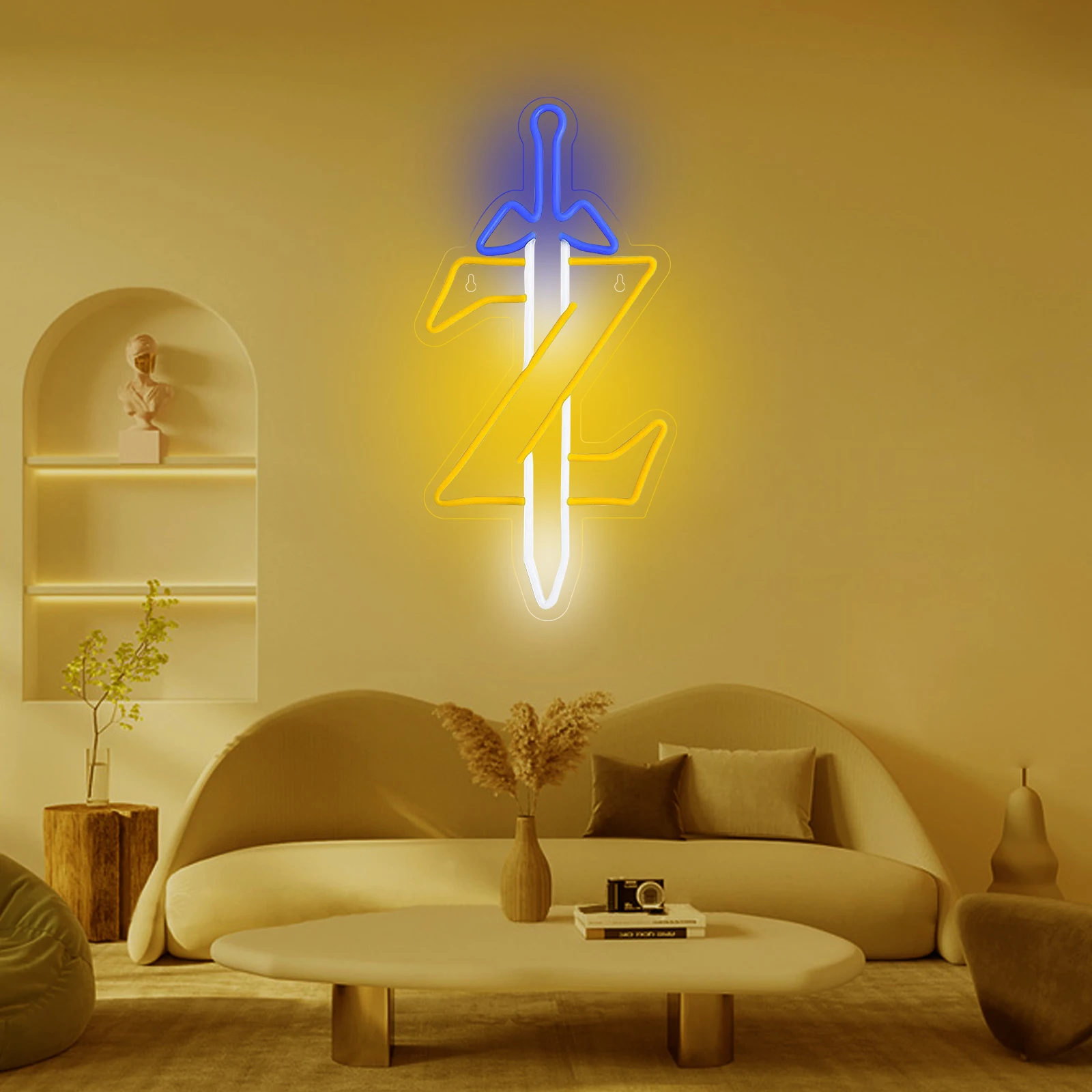 Sword Z LED Neon Sign Zelda Ga - Zelda Party Games 리뷰 및 가격