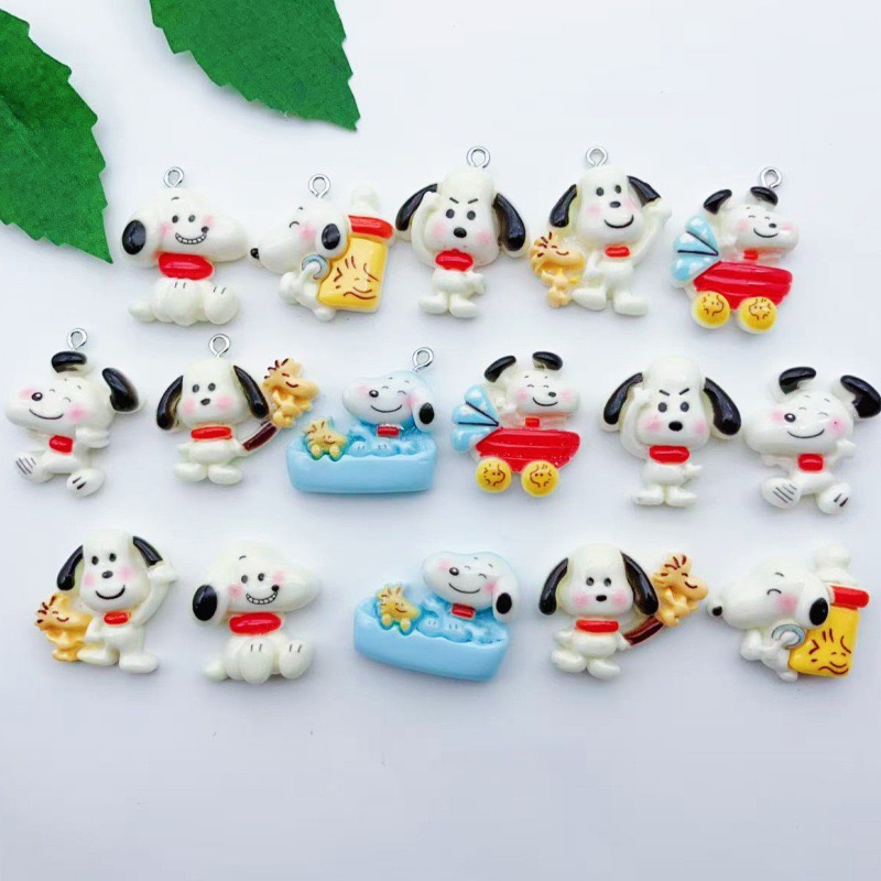 12pcs resin cartoon dog pendan - Party Games Birthday 리뷰 및 가격