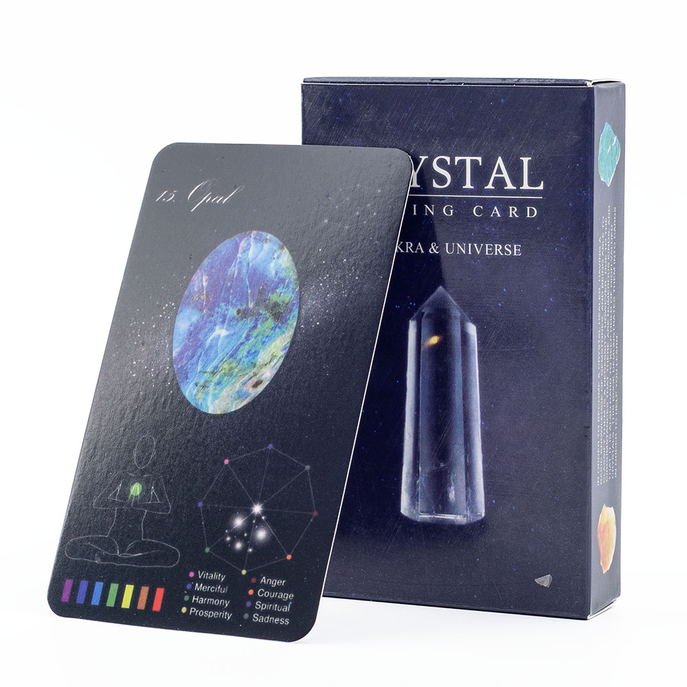 Crystals Healing Cards 60-Card - Zodiac Party Games 리뷰 및 가격