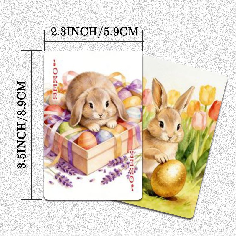 54pcs Standard Playing Cards f - Party Games Bunny 리뷰 및 가격