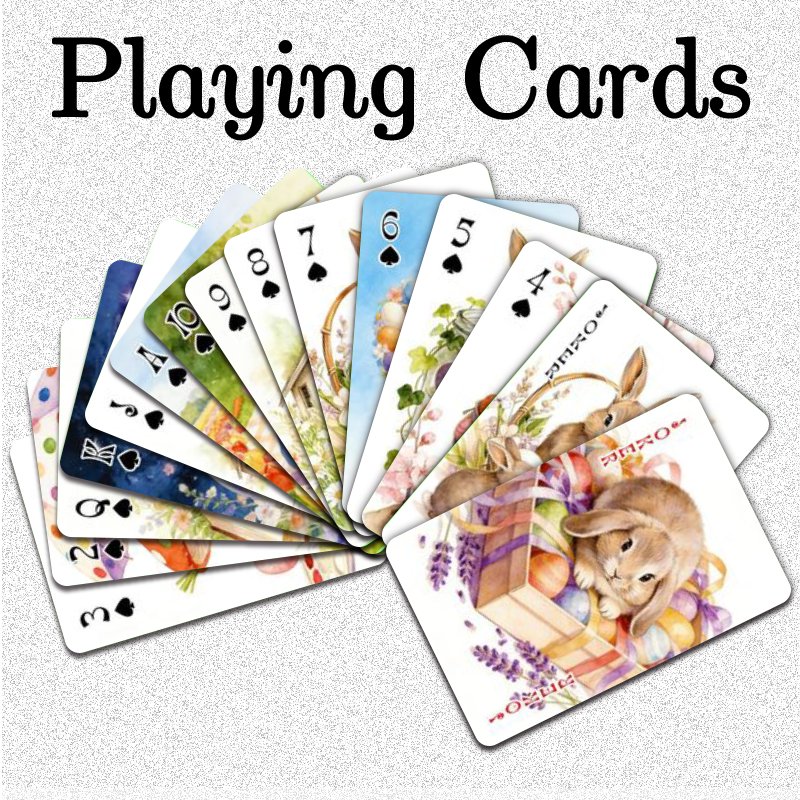 54pcs Standard Playing Cards f - Party Games Bunny 리뷰 및 가격