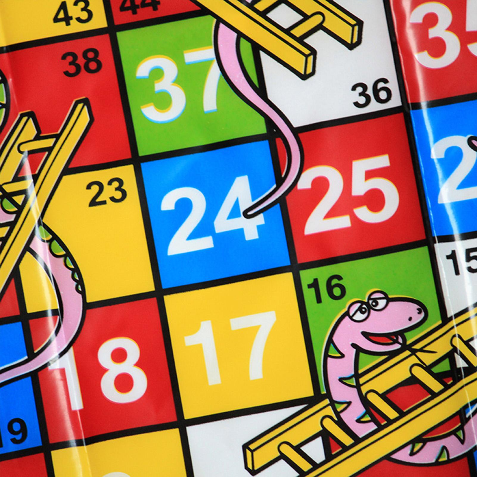 Mini Snakes and Ladders Board  - Party Games Kids And Adults 리뷰 및 가격