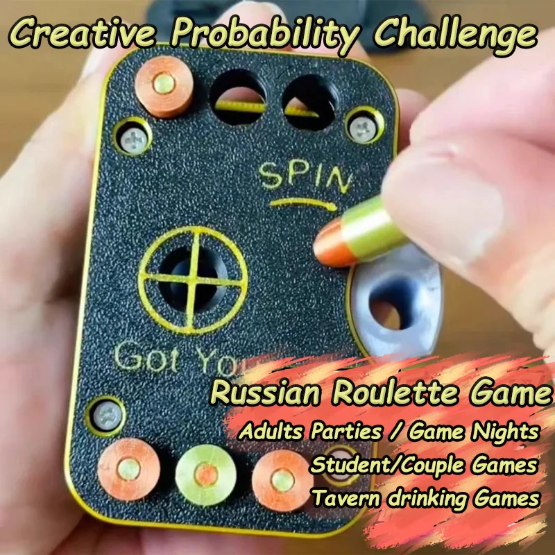 Russian Probability Challenge  - Party Games Adults Drinking 리뷰 및 가격