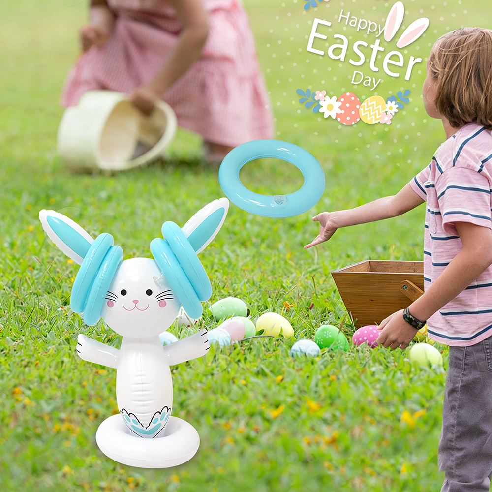 Easter Inflatable Bunny Ring T - Party Games Bunny 리뷰 및 가격