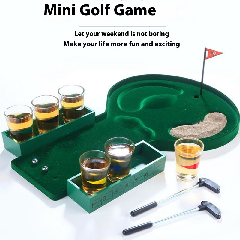 Mini Golf Table Games Toy Bar  - Party Games Adults Drinking 리뷰 및 가격