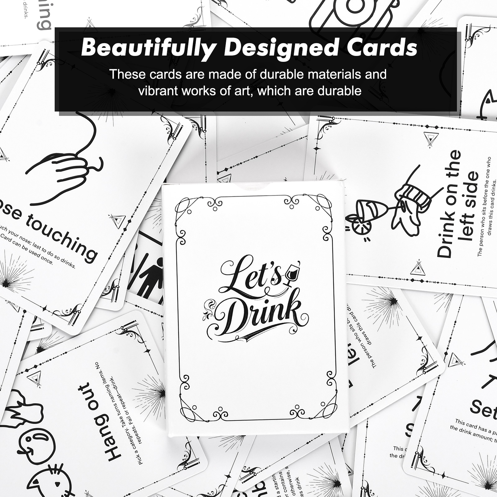 Adult Drinking Game Cards – 52 - Party Games Adults Drinking 리뷰 및 가격